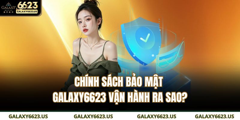 Chính sách bảo mật GALAXY6623 vận hành ra sao?